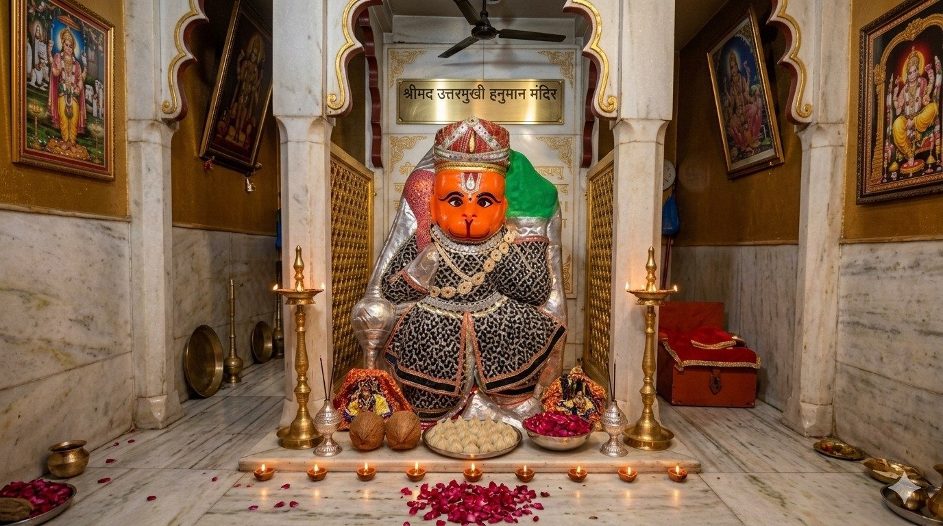 Shree Uttarmukhi Hanuman Temple