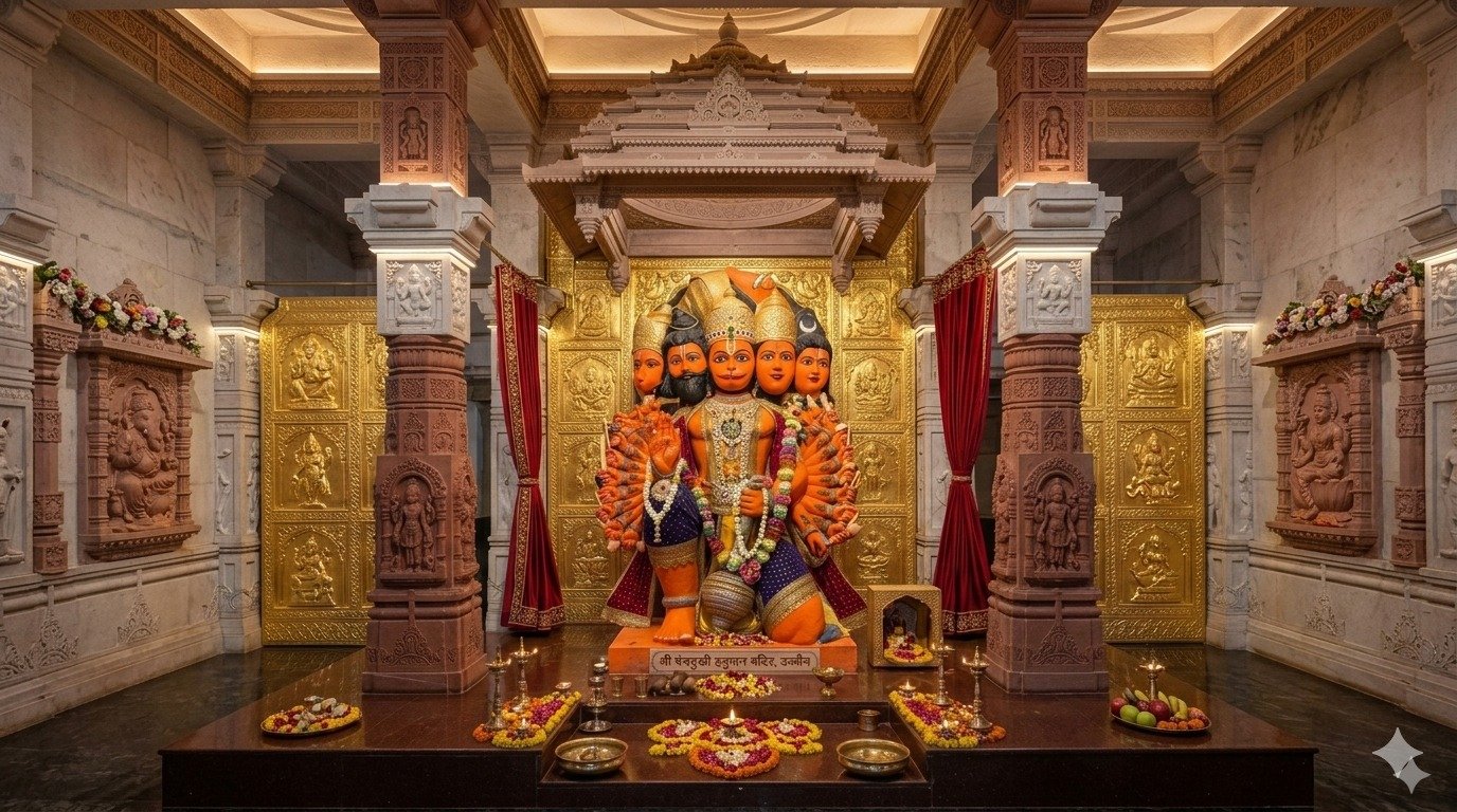 Panchmukhi Hanuman Temple,Ujjain